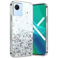 Etui do Realme C30 / Narzo 50i Prime, Glittery, przezroczyste
