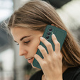 Etui do Samsung Galaxy A54 5G, Twill Dots, z ochroną aparatu, Zielone