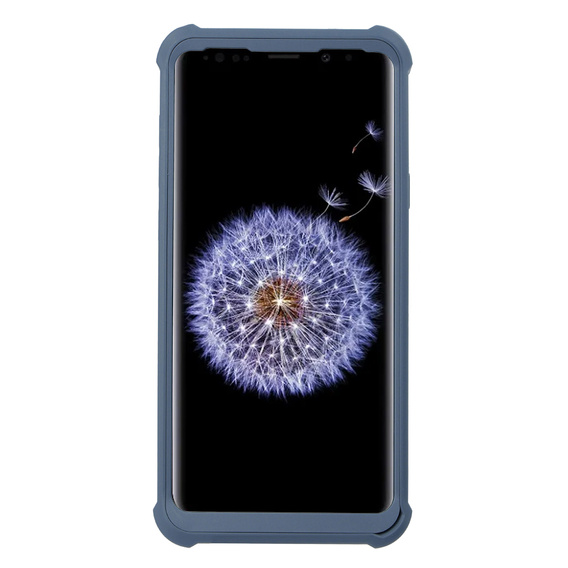 Etui pancerne do Samsung Galaxy S9 Plus, Dexnor Full Body, granatowe