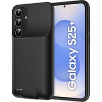 Etui z Baterią 10000mAh do Samsung Galaxy S25+ Plus, czarne