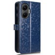 Etui z klapką do Xiaomi Poco F7 Wallet Rhombus - niebieskie
