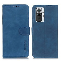 Etui Wallet do Xiaomi Redmi Note 10 Pro, KHAZNEH, Vintage, Blue