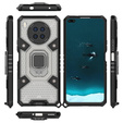 Etui do Huawei Nova 8i, Obudowa  Kickstand Honeycomb Case, Szare