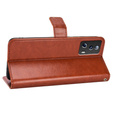 Etui z klapką do Xiaomi 13 Lite, Crazy Horse Wallet, brązowe
