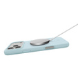 Etui Spigen do iPhone 17 Pro, Silicone Fit Mag MagSafe, Mute Blue