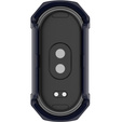 2w1 Etui + Szkło Hartowane do Xiaomi Smart Band 10 / 9 / 8, Granatowe