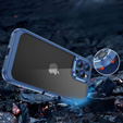 Etui do iPhone 12 Pro Max, ERBORD Impact Guard, niebieskie