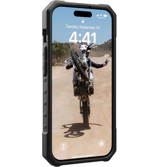 Etui Urban Armor Gear do iPhone 15 Pro, Pathfinder MagSafe, czarne