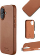 Etui Mujjo Skórzane do iPhone 17, MagSafe, brązowe
