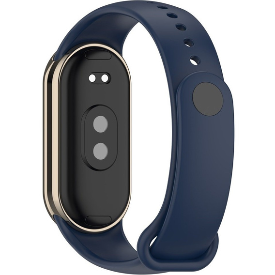 Pasek Silikonowy do Xiaomi Smart Band 10 / 9 / 8, Granatowy