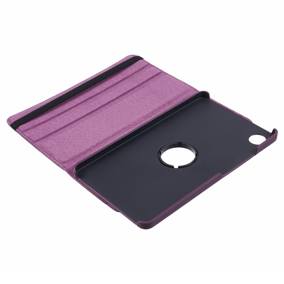 Etui do Samsung Galaxy Tab A11/A9, Obrotowe 360, fioletowe