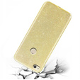 Etui do Huawei P8 Lite 2017, Glitter Case, Złote