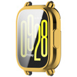 2w1 Etui z Osłoną na ekran do Xiaomi Redmi Watch 5 Active, Złote