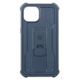 Etui pancerne do iPhone 13 / 14, Dexnor Full Body, granatowe