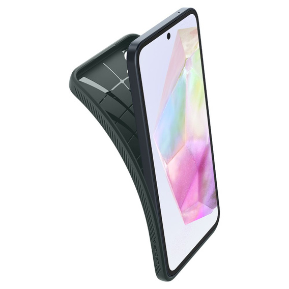 Etui Spigen do Samsung Galaxy A35 5G, Liquid Air, zielone