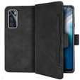 Etui z klapką do vivo V20 SE / vivo Y70 2020, Card Slot, czarne