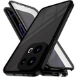 Etui do Oppo Reno 13, Magnetic Dual Glass, czarne