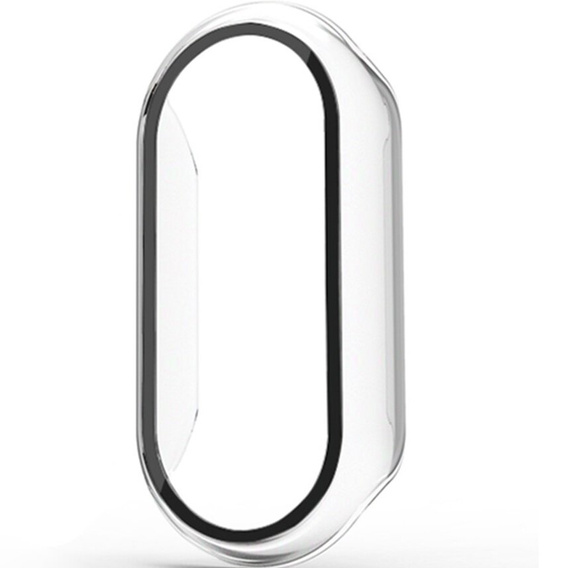 2w1 Etui + Szkło Hartowane do Xiaomi Smart Mi Band 8 / Xiaomi Smart Mi Band 9, Przezroczyste