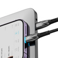 Baseus Glimmer – kabel USB‑C do Lightning 20 W 2 m - czarny