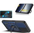 Etui pancerne do Xiaomi Poco F7, CamShield Slide, niebieskie