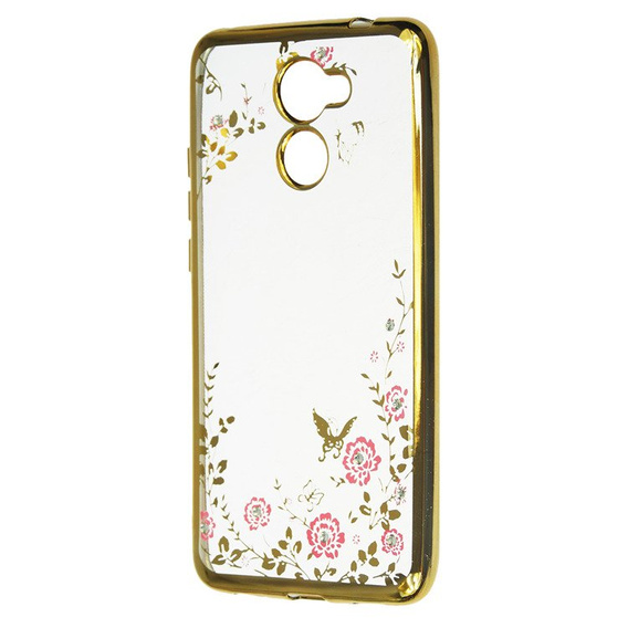 Etui Star Dust DIAMOND Case do Huawei Y7 - Gold