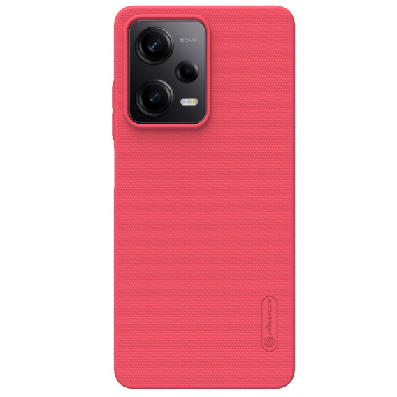 Etui NILLKIN do Xiaomi Poco X5 Pro 5G, Obudowa Super Frosted Shield Case, Czerwone