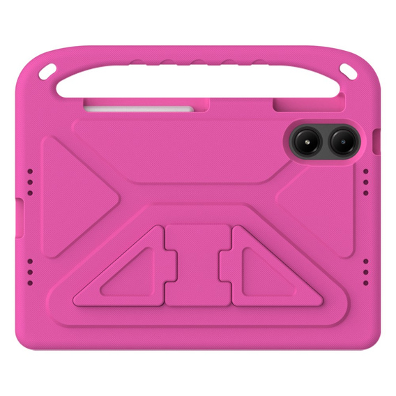 Etui dla dzieci do Xiaomi Redmi Pad Pro / Xiaomi Poco Pad, z uchwytem, różowe