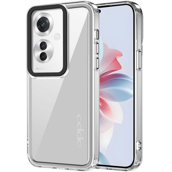 Etui do Oppo Reno 11F 5G, Fusion Hybrid, przezroczyste