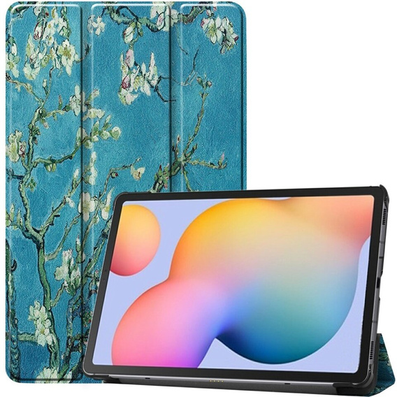 Etui do Samsung Galaxy Tab S6 Lite 10.4" 2020/2022/2024, Smartcase, Kwiat wiśni