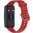 Pasek Silikonowy do Huawei Band 7, Czerwony