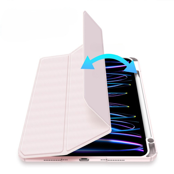 Etui do iPad Pro 11" 2024 (5 gen.), Dux Ducis TOBY, różowe