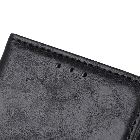 Skórzane Etui Wallet do Samsung Galaxy A40 - Black