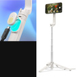 Spigen S571W MagSafe Bluetooth Kijek Selfie Stick Tripod, beżowe