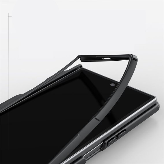 Etui NILLKIN do Samsung Galaxy Z Fold7, Frosted Shield, z rysikiem, czarne