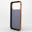 Etui do iPhone 17 Pro, Metal Frame, do MagSafe – pomarańczowe