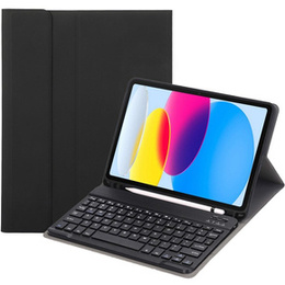 Etui z klawiaturą do iPad 11" 2025 A16 (11 gen.) / iPad 10.9" 2022 (10 gen.), Pen Slot, czarne