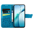 Etui z klapką do Xiaomi Redmi Note 14 4G, Butterfly, niebieskie