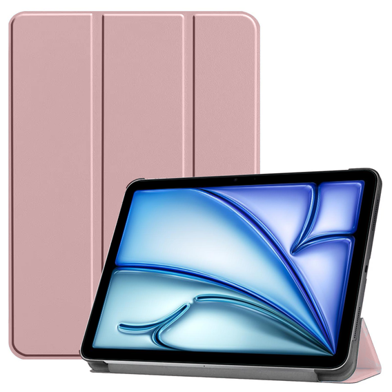 Etui do iPad Air 11" 2024 (6 gen.), Smartcase, różowe rose gold