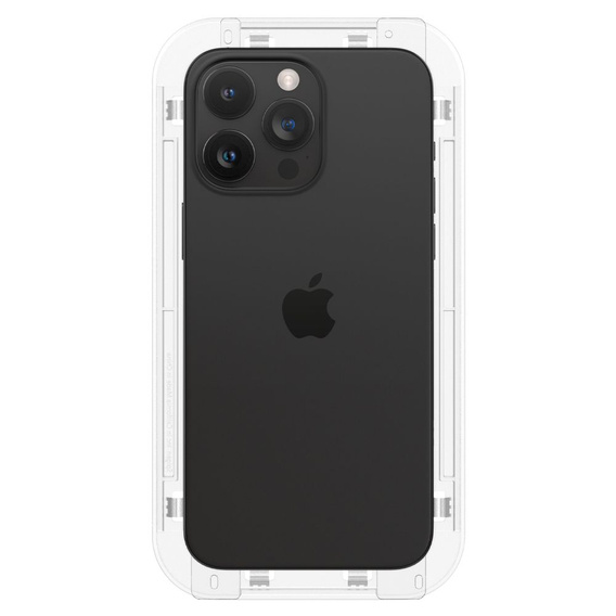 Spigen Glas.TR ”EZ FIT” FC Szkło Hartowane do iPhone 15 Pro, Czarne