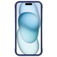 Etui do iPhone 15 Plus, ERBORD Armor Mag do MagSafe, niebieskie