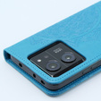 Etui z klapką do Xiaomi 13T / 13T Pro, Mandala, niebieskie