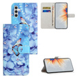 Etui z klapką do Samsung Galaxy M15 5G, Wallet, Flower and Butterfly