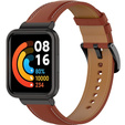 Skórzany Pasek do Xiaomi Redmi Watch 2 Lite, Brązowy