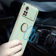 Etui do Xiaomi Poco M4 Pro 4G, Electro Ring, miętowe
