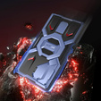 Etui do Samsung Galaxy S25 Ultra, Tongate MECH MagSafe Series, niebieskie + Szkło Hartowane 9H