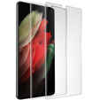 2x Szkło Hybrydowe Ceramic ERBORD do Samsung Galaxy S21 Ultra