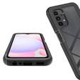 Etui do Samsung Galaxy A13 4G, Shockproof, z folią, czarne