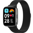 Pasek Bransoleta Milanese do Xiaomi Redmi Watch 3 Active, Czarna