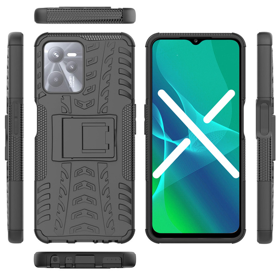 Etui do Realme C35, Tire Armor, czarne