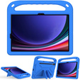 Etui dla dzieci do Samsung Galaxy Tab S10 Lite / S10 FE / S9 FE, z uchwytem, niebieskie